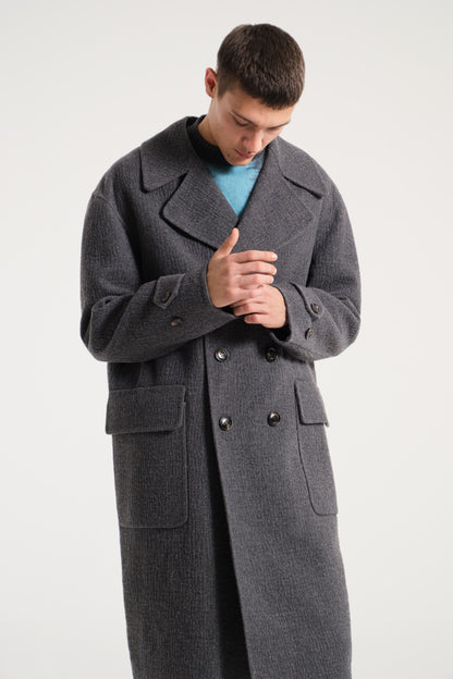 CAPPOTTO DOPPIOPETTO GRIGIO