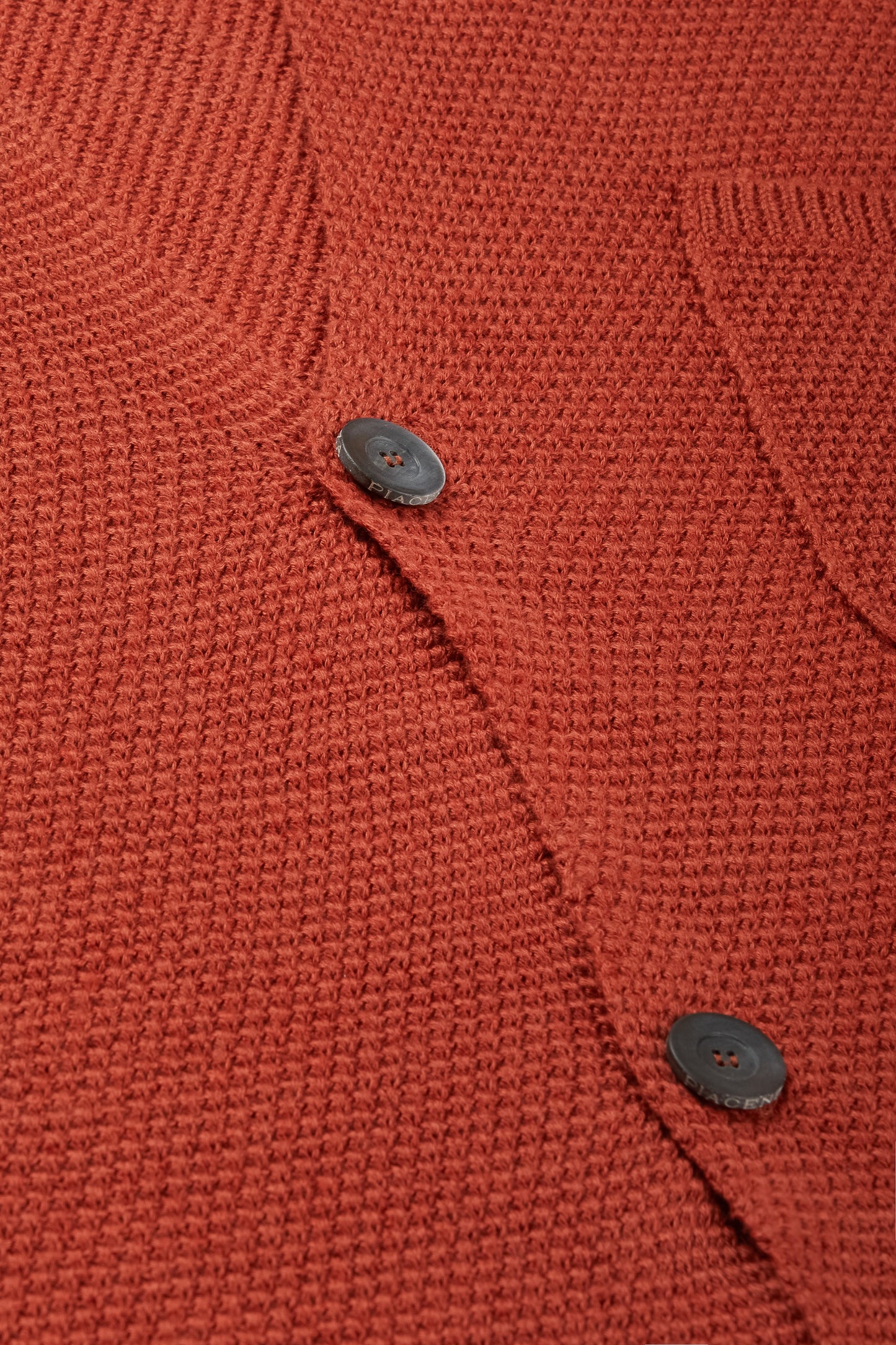 Cardigan Shirt with brick buttons