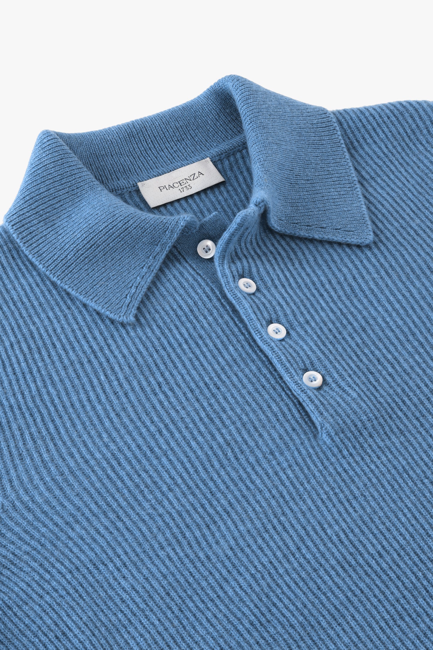 POLO TURCHESE IN CASHMERE