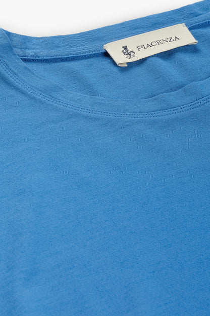 T-shirt blu elettrico