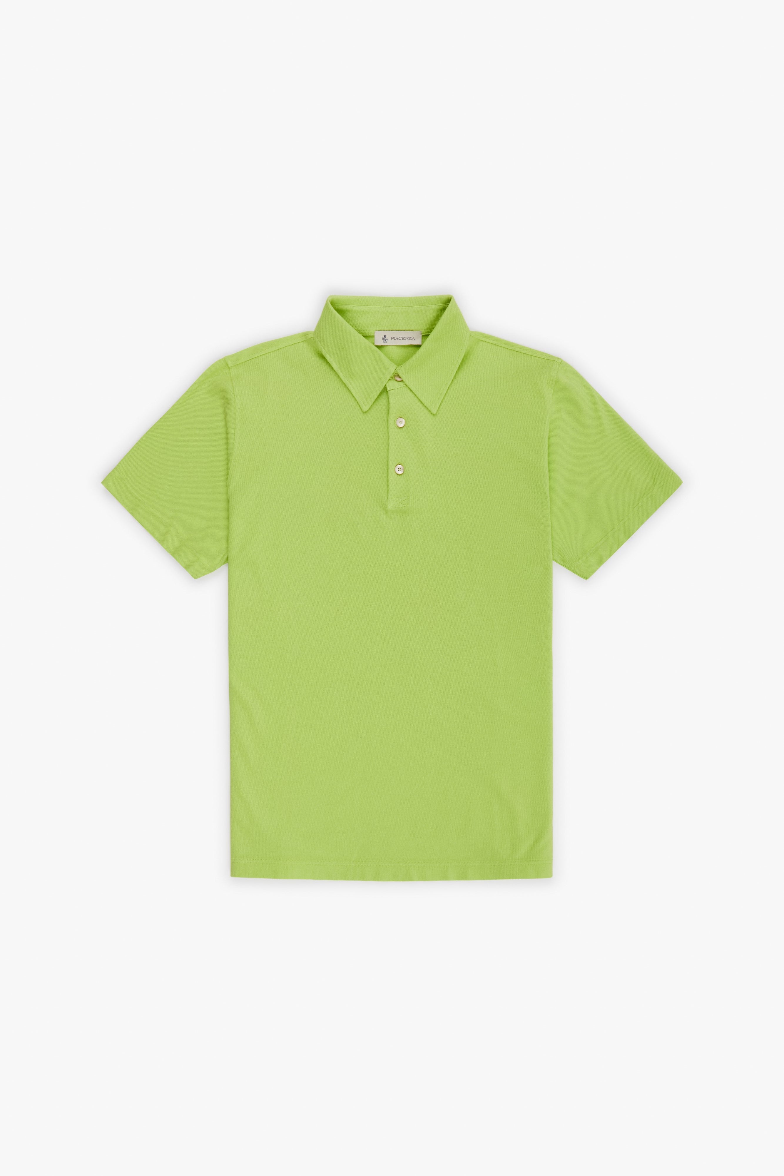 Fluorescent green polo shirt hotsell