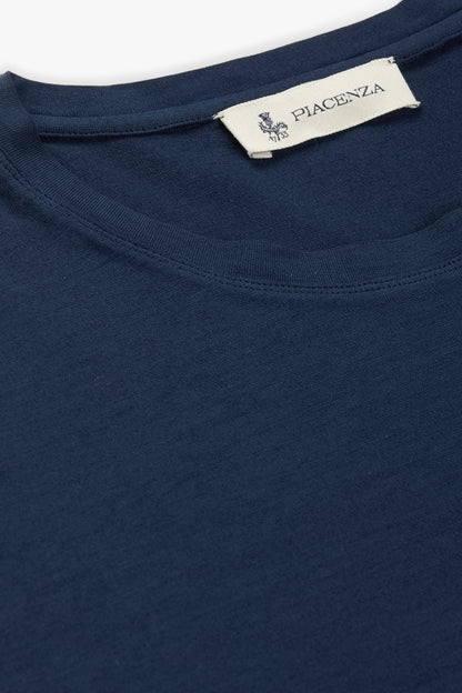 Maglia maniche lunghe blu