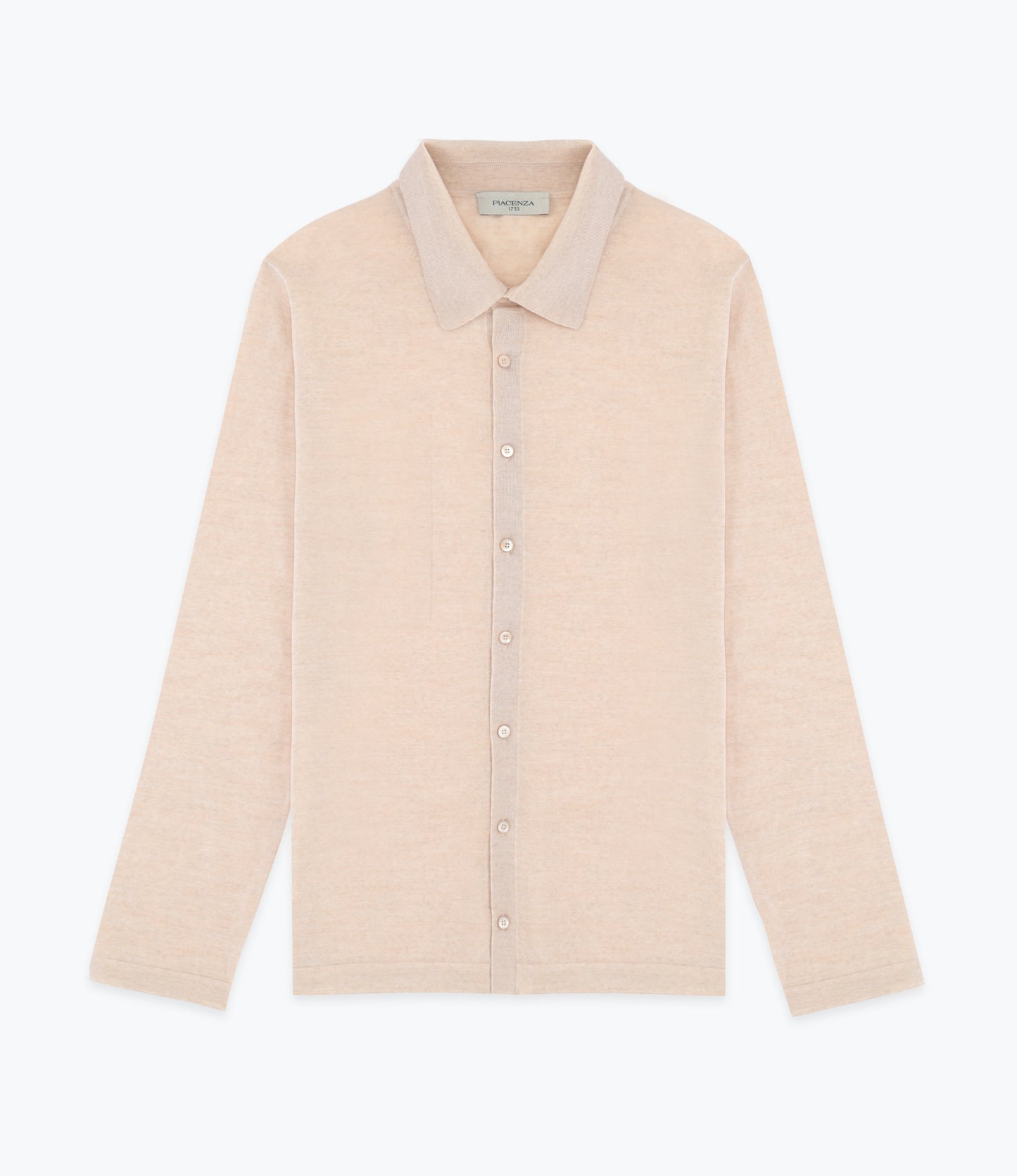 SHIRT IN NATURAL WOOL