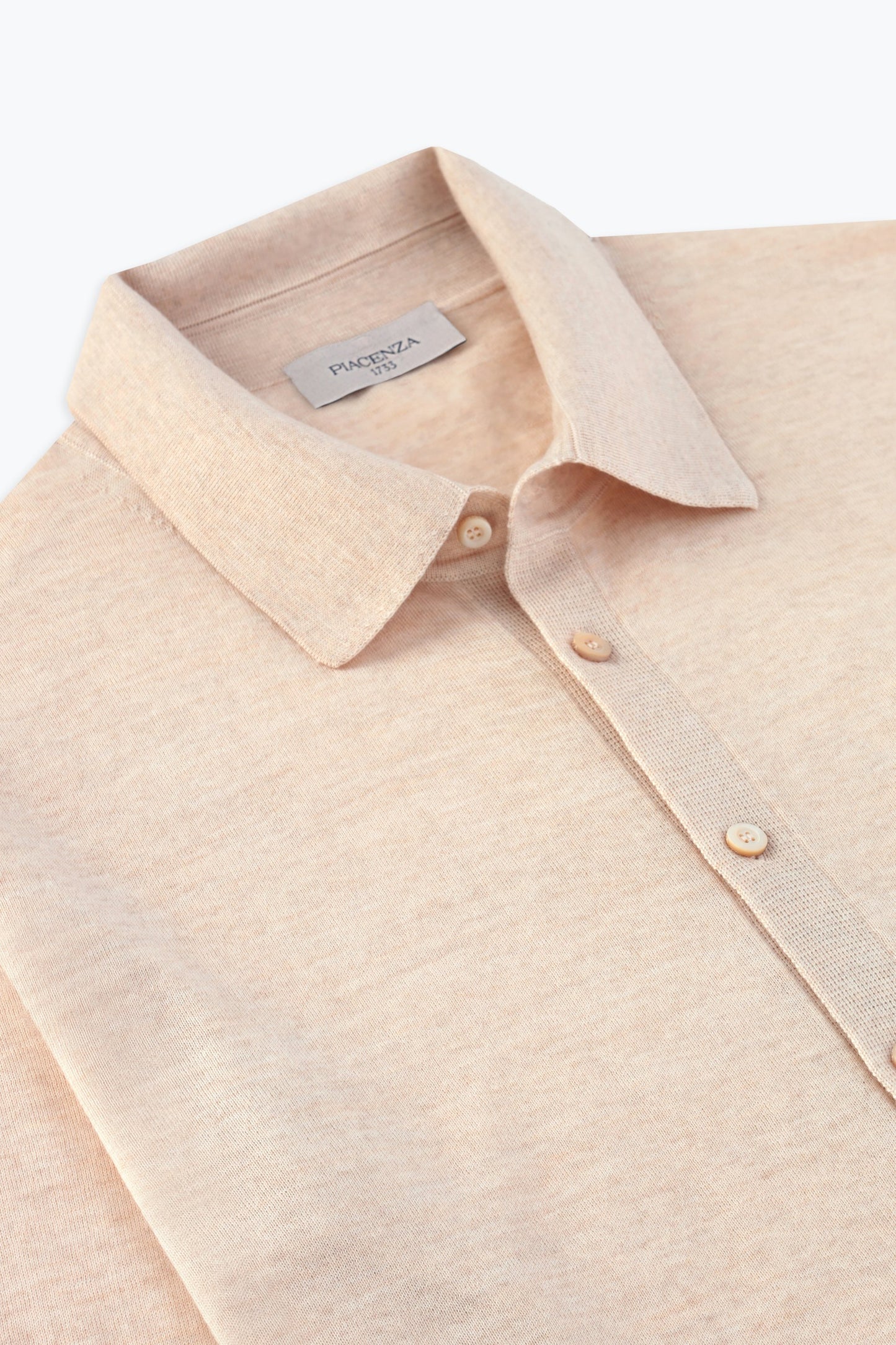 SHIRT IN NATURAL WOOL