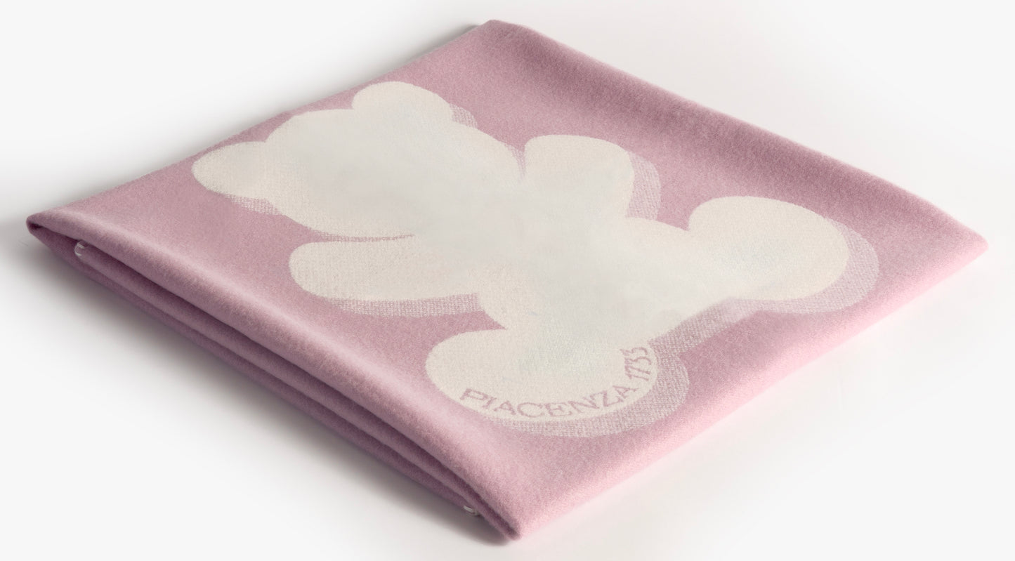 Pink cot blanket