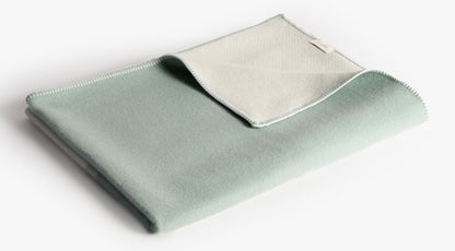 Coperta lettino verde