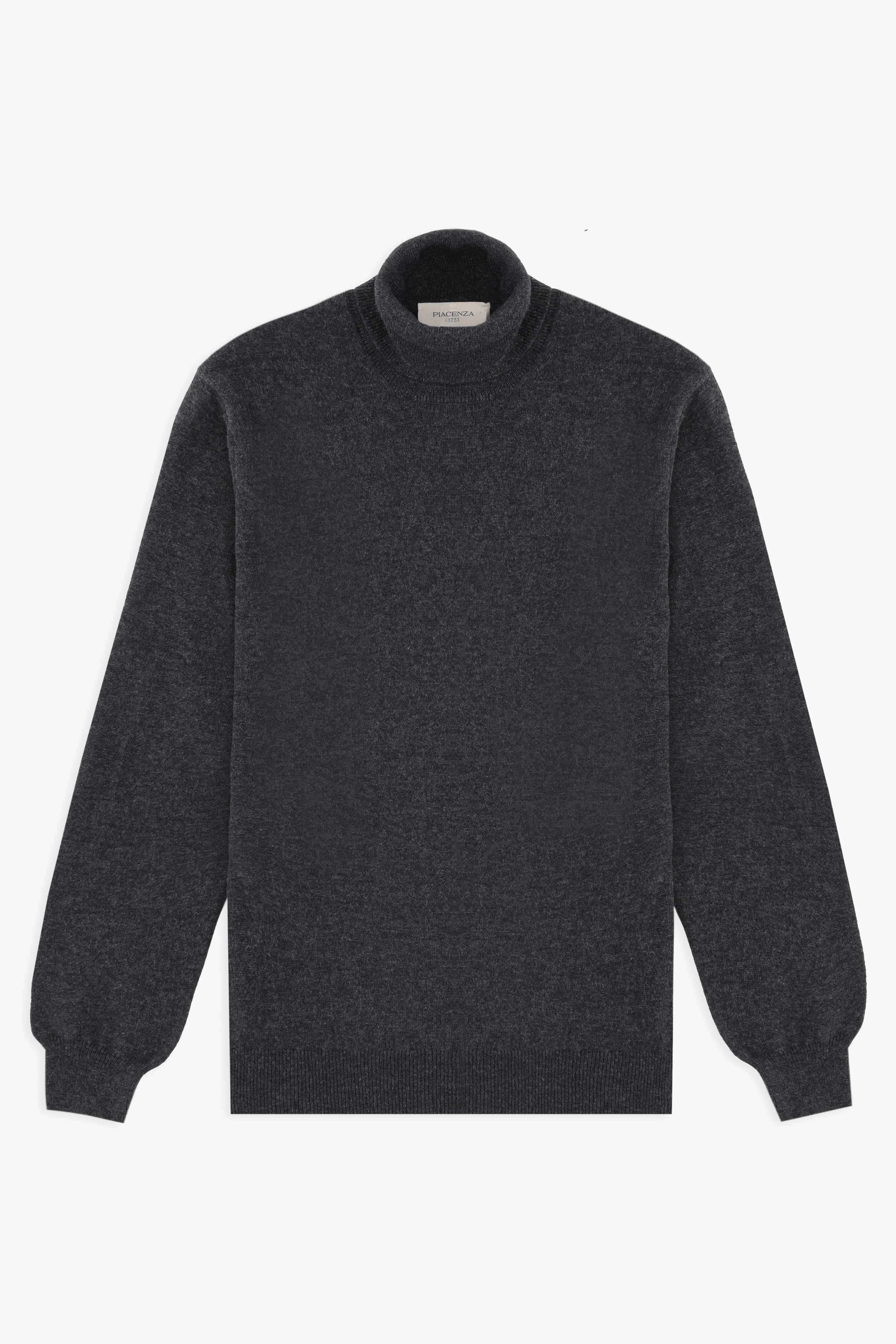 CHARCOAL CASHMERE TURTLENECK 46