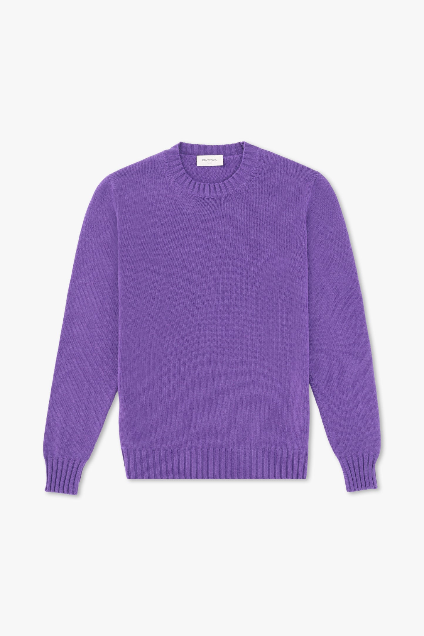 GIROCOLLO IN CASHMERE VIOLA