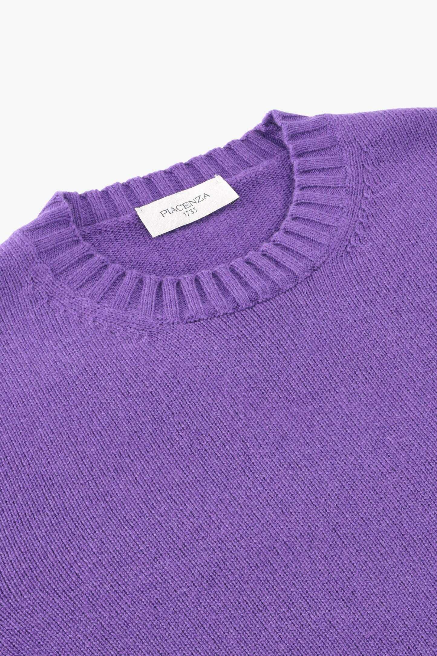 GIROCOLLO IN CASHMERE VIOLA